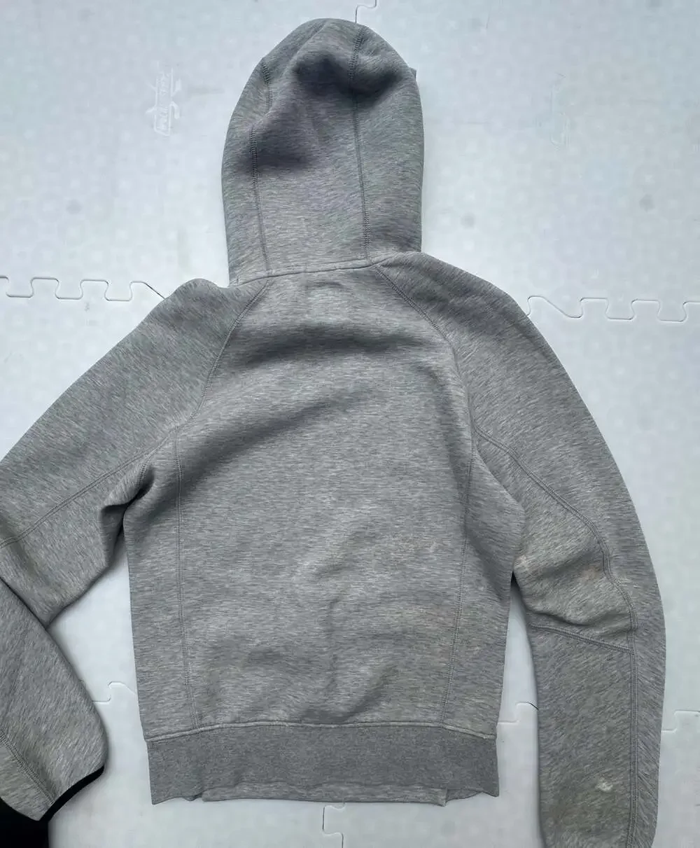 Nike Sportswear Tech Fleece Pullover Hoodie Grey  XS